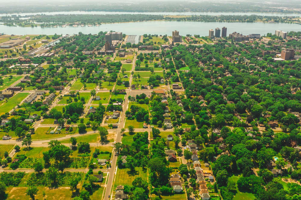 Community view at Detroit Living in Detroit,