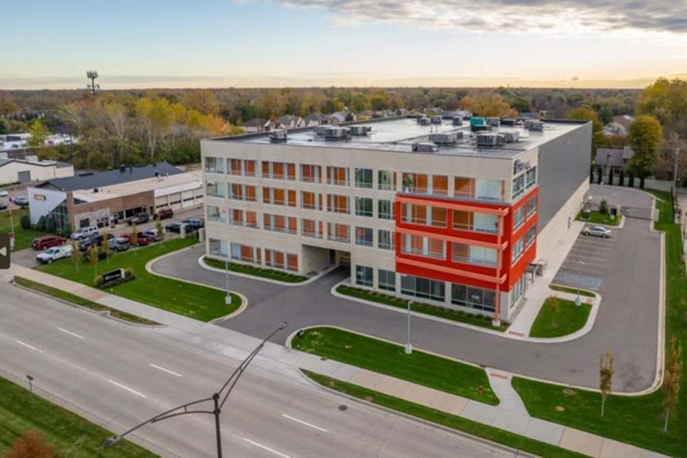 Aerial View of 1-800-Self-Storage.com in Troy, Michigan