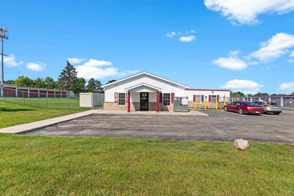 Front Entrance View of 1-800-Self-Storage.com in Grand Blanc, Michigan