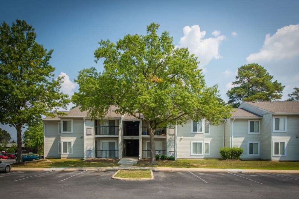Beautiful building exterior at Smallwood Gardens in Waldorf,Maryland