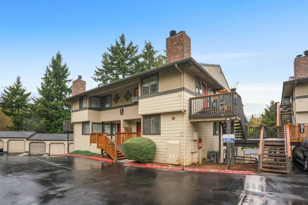 Community buildings at The Rosewood Apartments in Vancouver, Washington