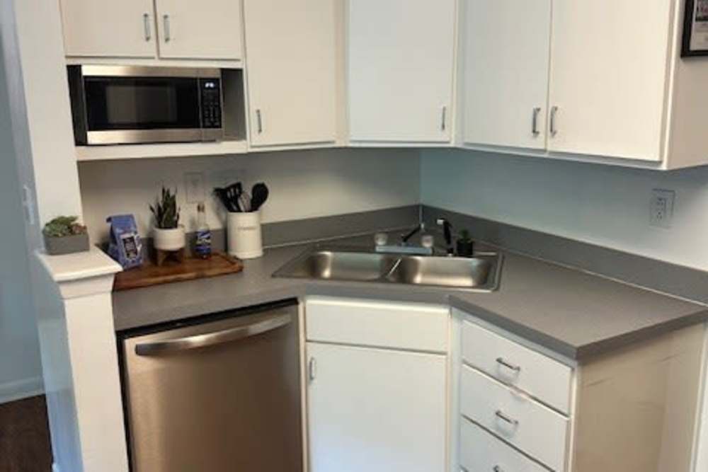 Modern Kitchen Appliances at The Quarters Starkville in Starkville, Mississippi