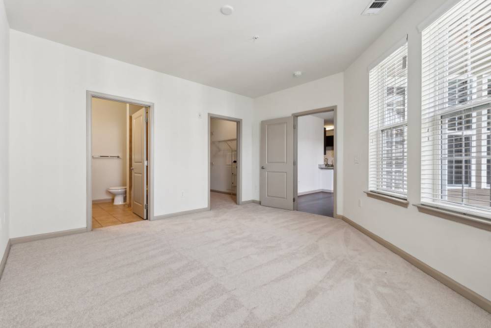 Bedroom with attached bathroom at 322 Baldwin in Odenton, Maryland