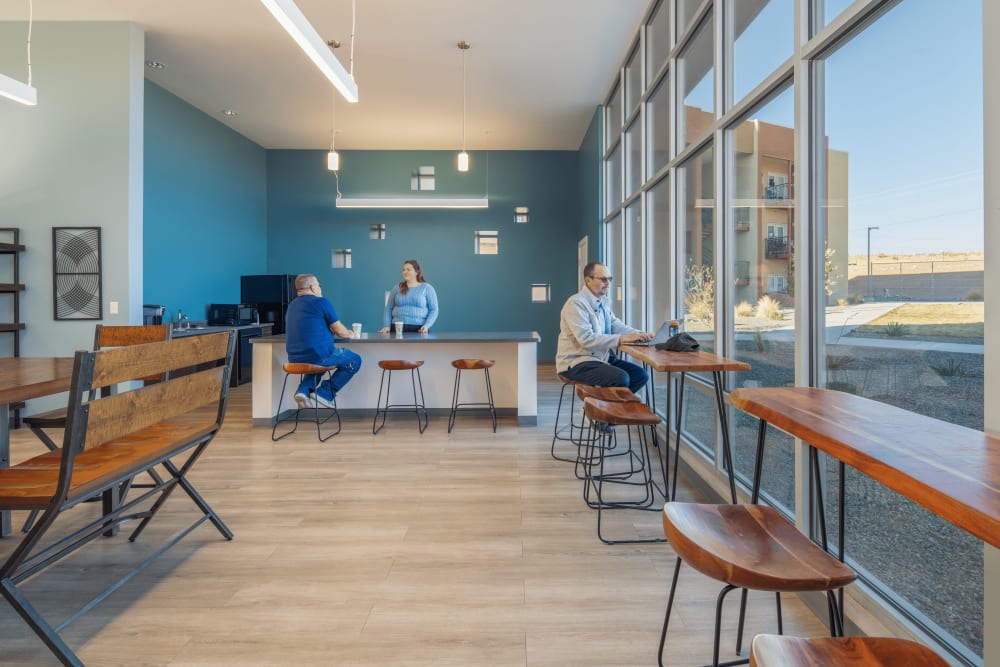Leasing Center at 550 Paseo Apartments in Rio Rancho, New Mexico