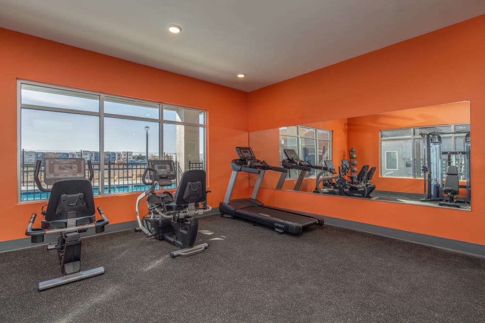 Fitness Center at Casa de Encantada Senior Apartments in Rio Rancho, New Mexico