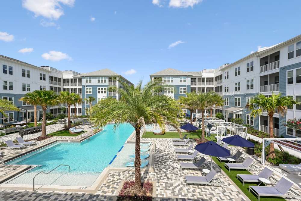 pool view