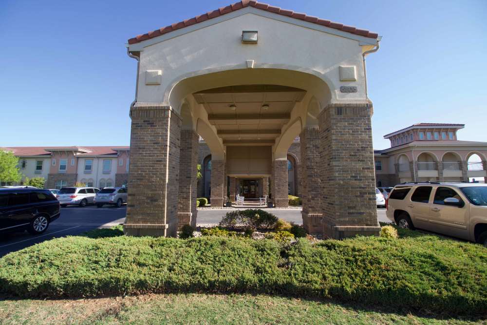 Aerial view of Isle at Raider Ranch in Lubbock, Texas