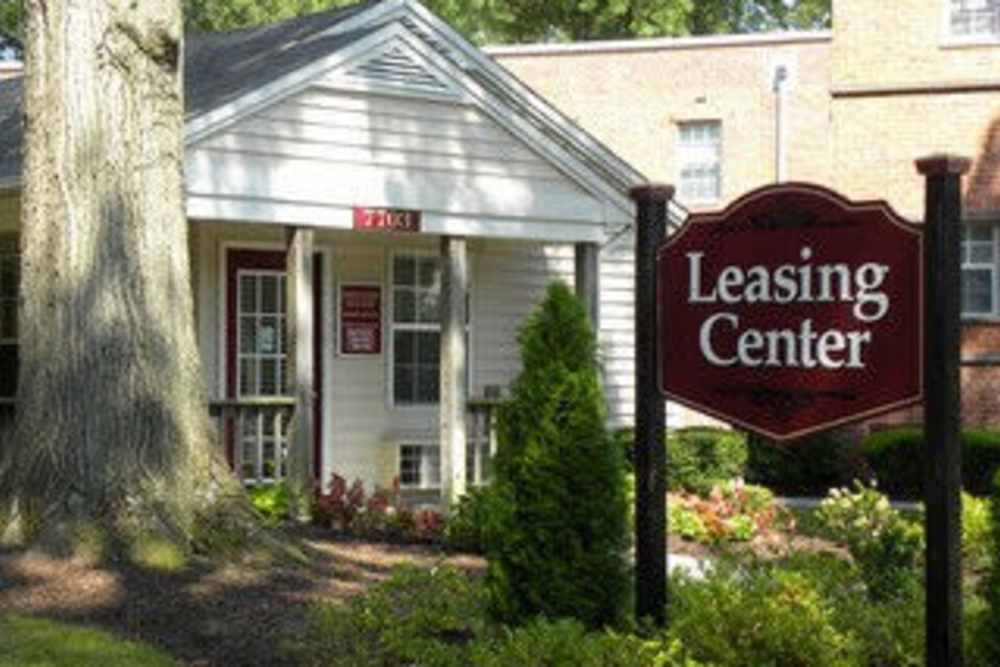 Leasing center of the property at Parkwood Manor in Norfolk, Virginia