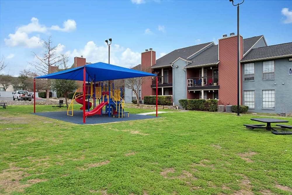 Playground at Icon Apartments in San Antonio,Texas