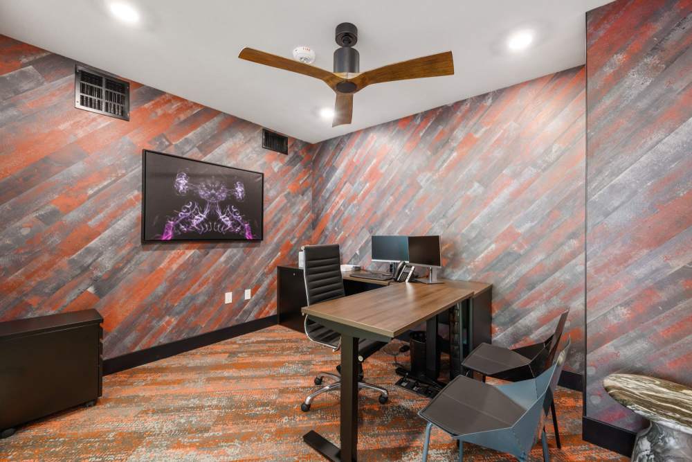 Leasing office at The Fields in Milpitas, California