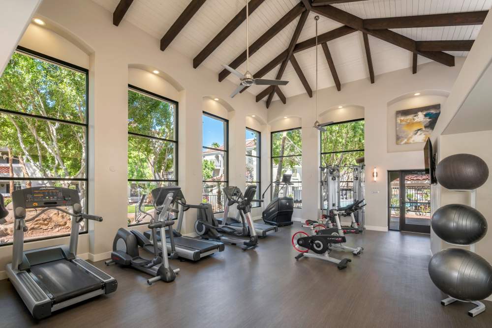 Enjoy Apartments with a Gym at San Marin at the Civic Center in Scottsdale, Arizona