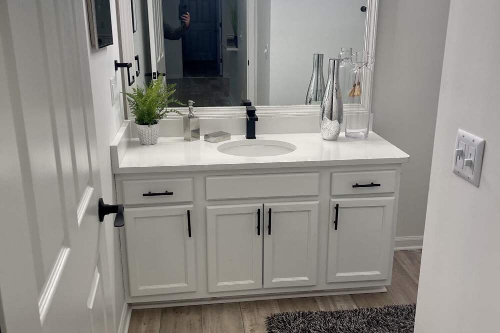 Bathroom at Park on Gilder Creek in Mauldin, South Carolina