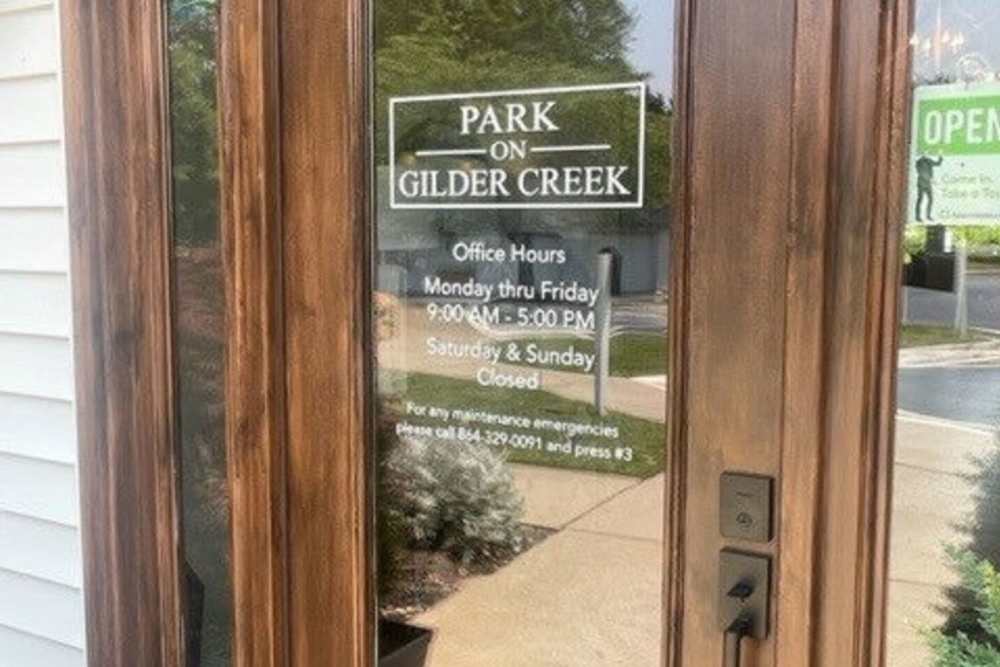 Modern apartment at Park on Gilder Creek in Mauldin, South Carolina