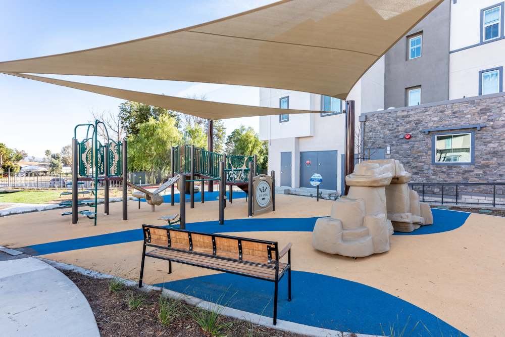 Playground at Monamos Terrace Apartments in Murrieta, California