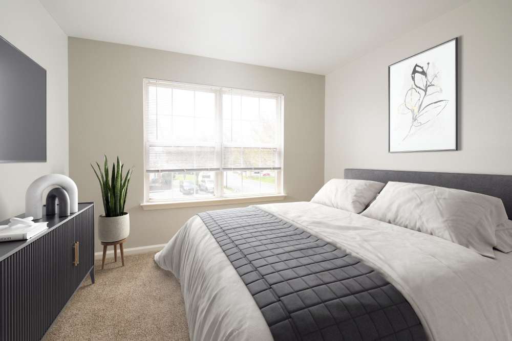 bedroom at Iron Ridge and Stonegate Apartments in Elkton, Maryland