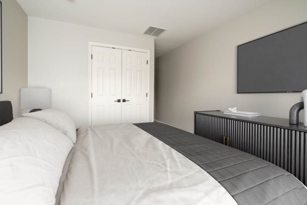 bedroom at Iron Ridge and Stonegate Apartments in Elkton, Maryland