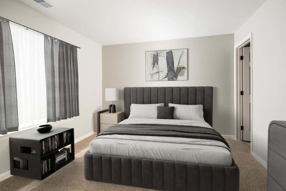 bedroom at Iron Ridge and Stonegate Apartments in Elkton, Maryland