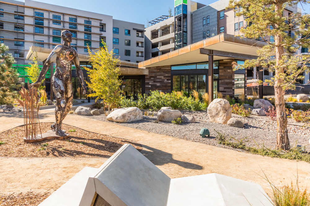 Leasing office at Reno Experience District in Reno,