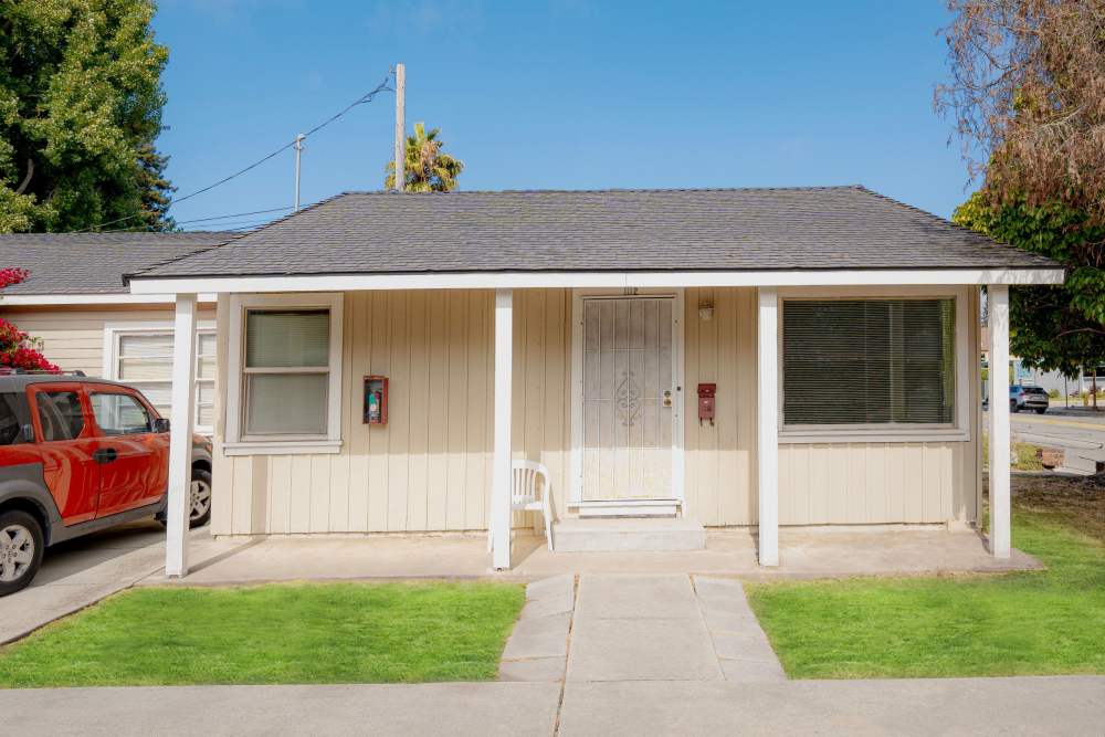 Front entrance at Copa Cabanas in Santa Cruz, California,