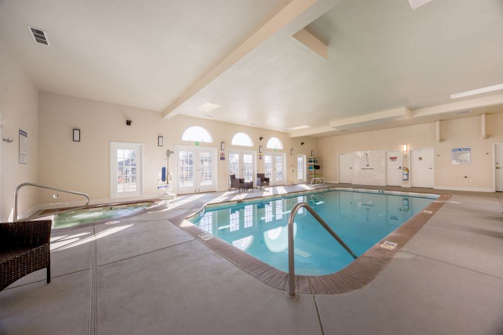 Indoor swimming pool at Truewood by Merrill, Vancouver in Vancouver, Washington
