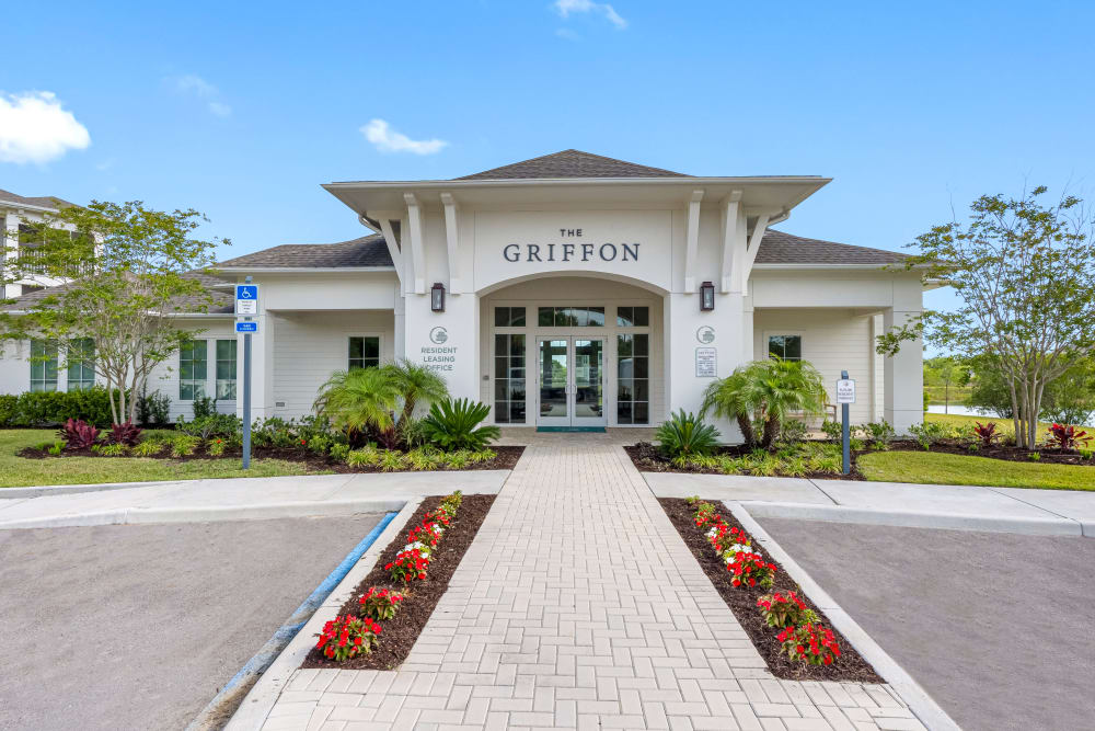 Apartment marker at The Griffon Vero Beach in Vero Beach, Florida