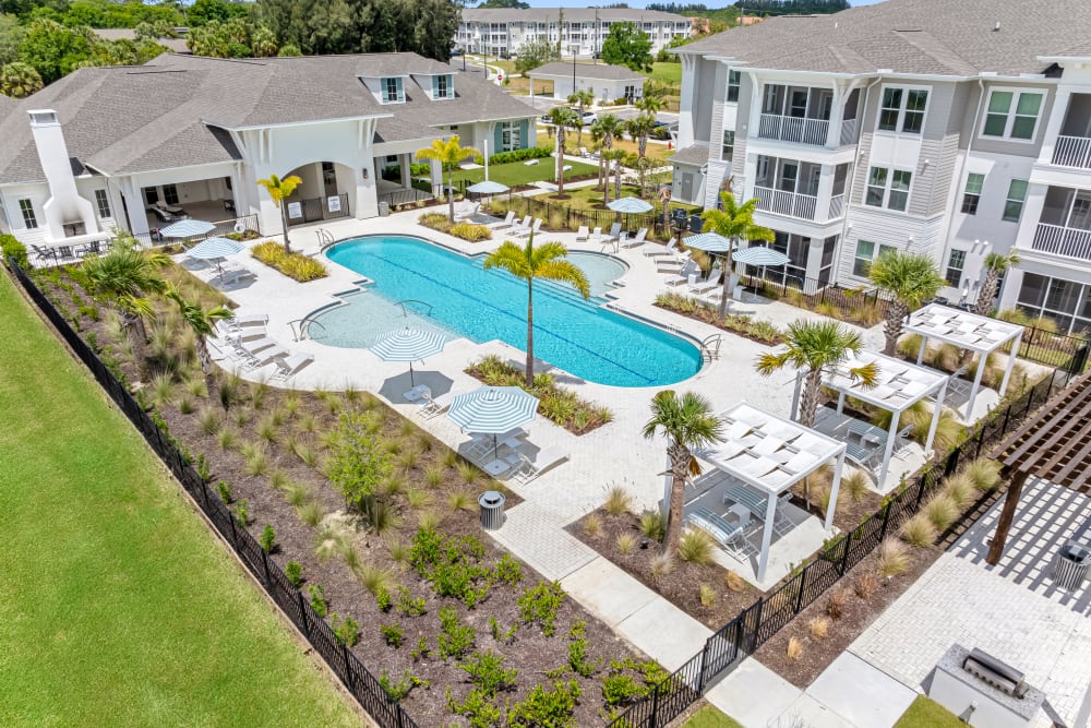 Resort-Style Saltwater Pool at The Griffon Vero Beach | Apartments in Vero Beach, Florida