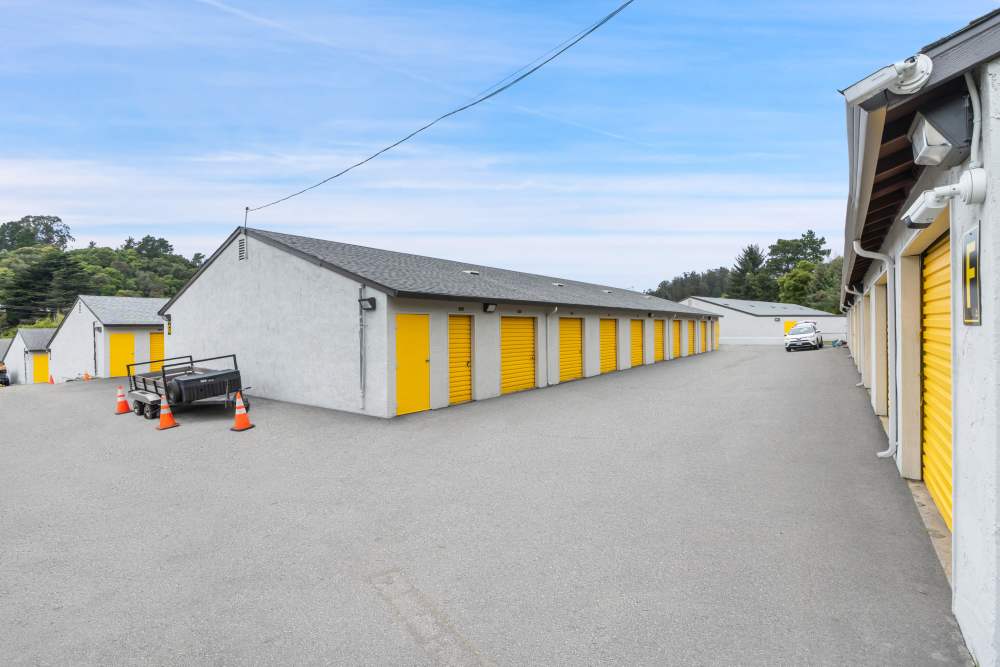 Storage units at BuxBear Storage Aptos in Aptos, California