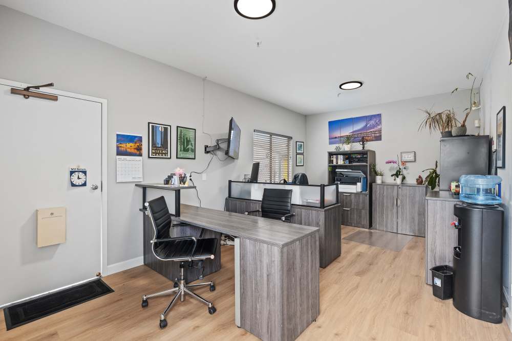 The office at BuxBear Storage Aptos in Aptos, California