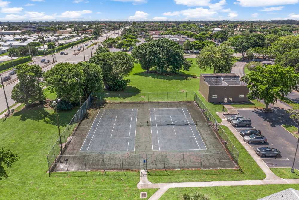 On-site playground at Clipper Cove Apartments in Boynton Beach, Florida