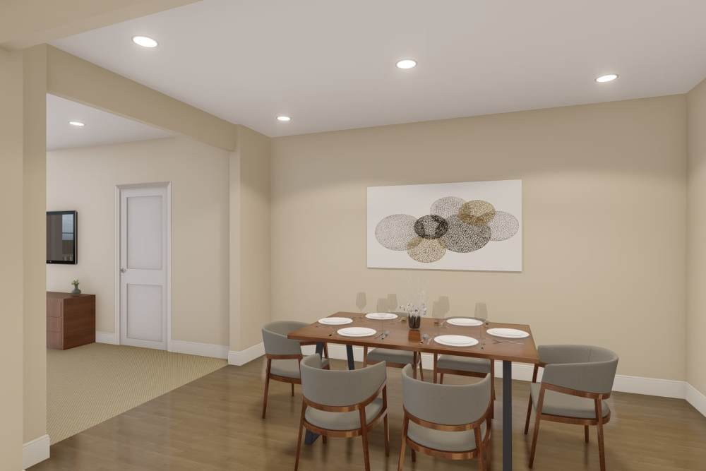 Dining Room Area at Harmony at Morning Grove in Memphis, Tennessee
