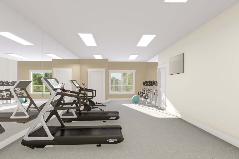 Workout Facility at Harmony at Morning Grove in Memphis, Tennessee