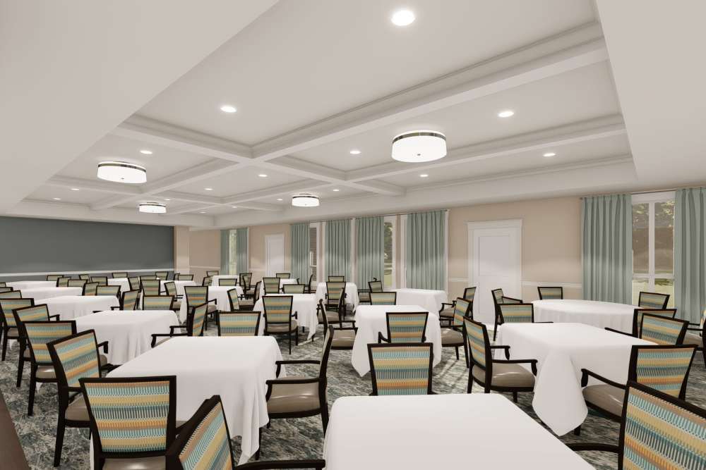 Dining Area at Harmony at Morning Grove in Memphis, Tennessee