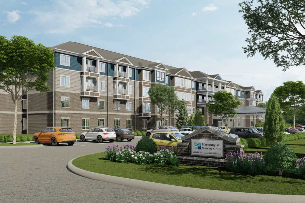 Exterior view of Harmony at Morning Grove in Memphis, Tennessee