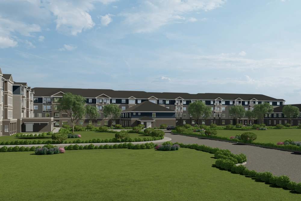 Exterior view of Harmony at Morning Grove in Memphis, Tennessee