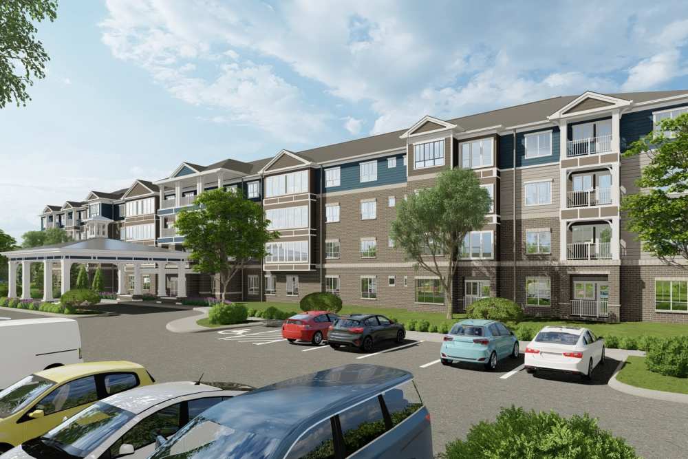 Exterior view of Harmony at Morning Grove in Memphis, Tennessee