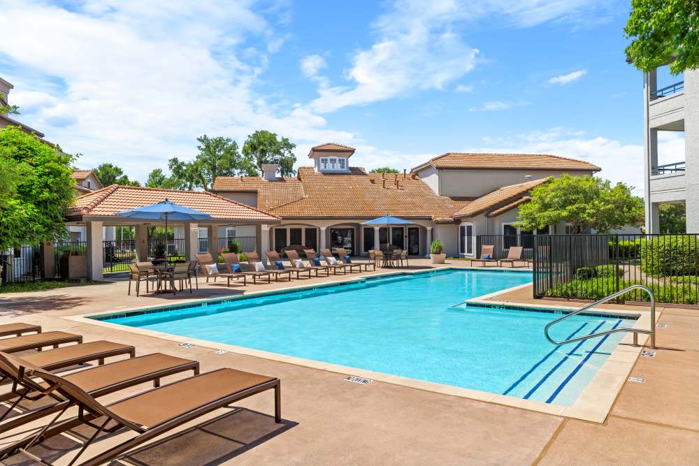 Swimming Pool at Rancho Palisades in Dallas, Texas