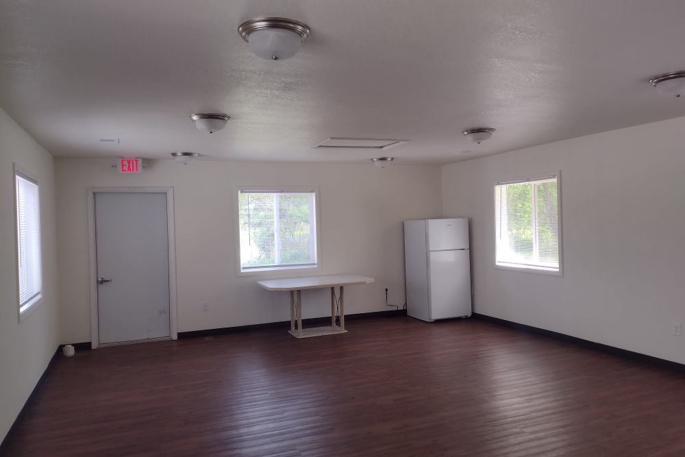 Community room at Perry Acres Apartments in New Haven, Michigan