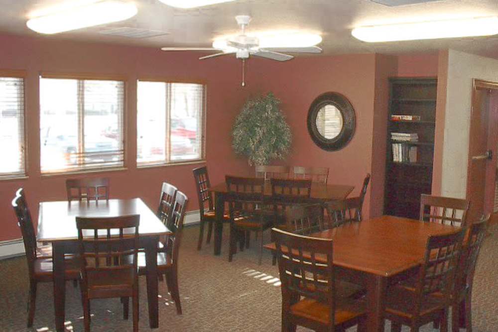 Community clubhouse at Rolling Brook Apartments in Algonac, Michigan