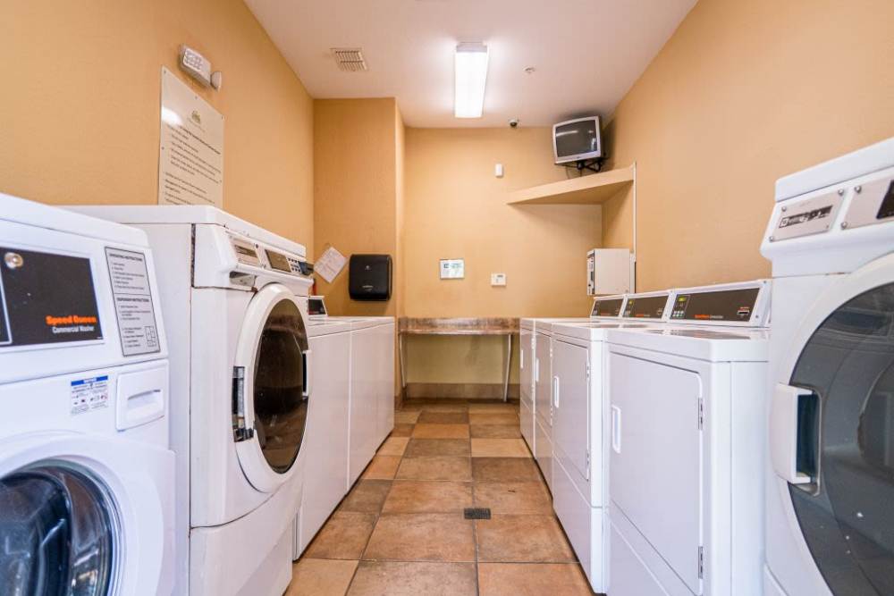 Laundry center at Clarcona Groves in Orlando, Florida,