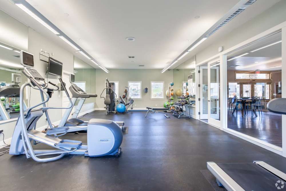 Work out area Twin Creeks in Antioch, California