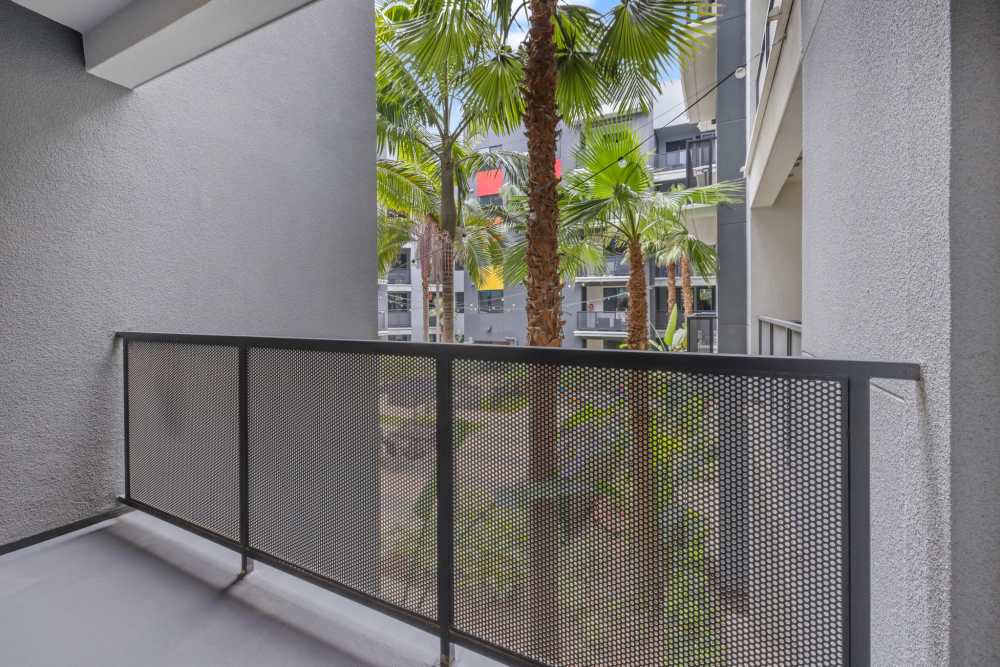 Balcony at The George Apartment Homes in Anaheim, California