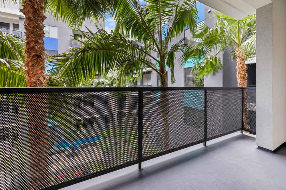 Balcony at The George Apartment Homes in Anaheim, California