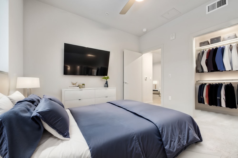 Bedroom at The George Apartment Homes in Anaheim, California
