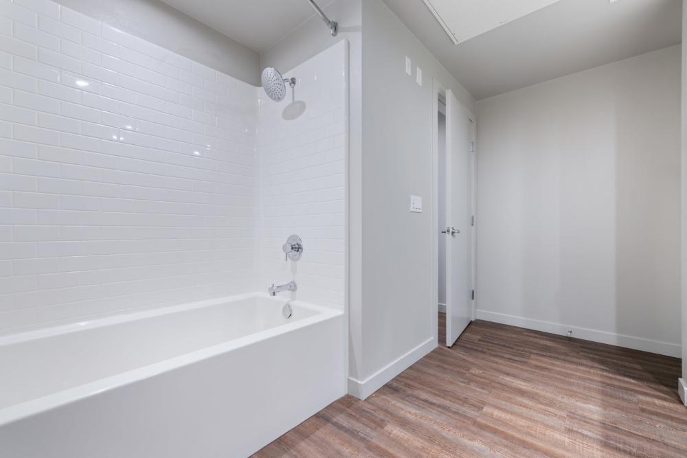 Bathroom at The George Apartment Homes in Anaheim, California