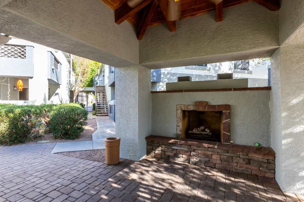 Firepit at Calista in Scottsdale, Arizona