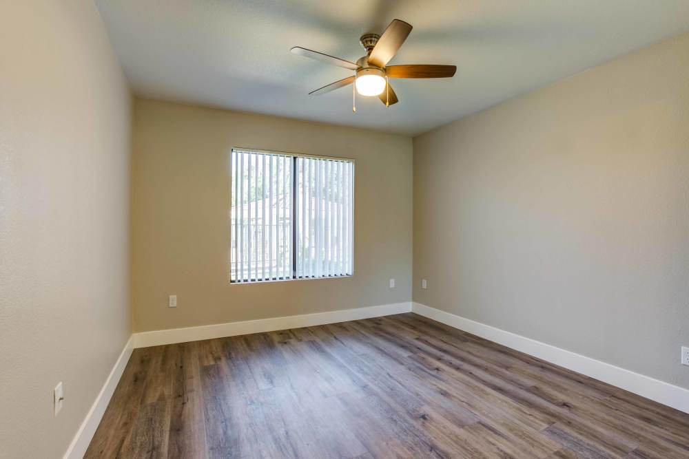 Room with ceiling fan at Calista in Scottsdale, Arizona