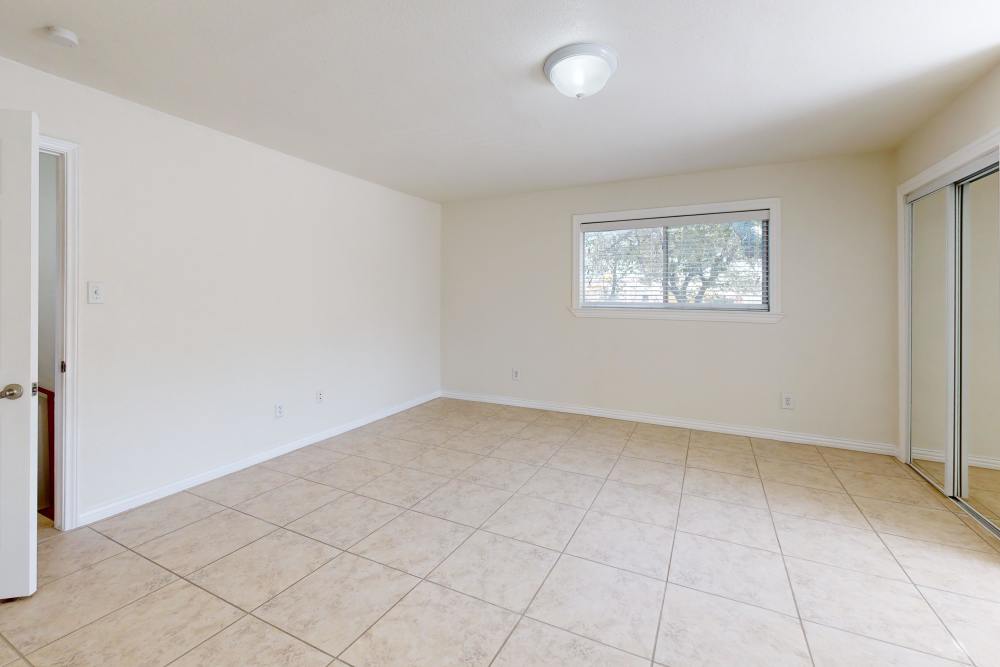 Bathroom with shower and tub at Tucasa Townhomes in Irving, Texas,