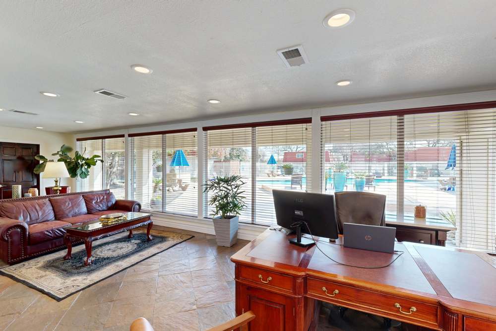 Clubhouse at Tucasa Townhomes in Irving, Texas