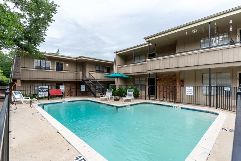 Swimming Pool at Arbor Park Apartments in Hurst, Texas