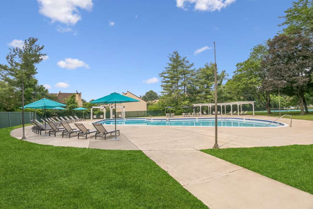 Refreshing Swimming Pool at Chestnut Hill Tower in Philadelphia, Pennsylvania